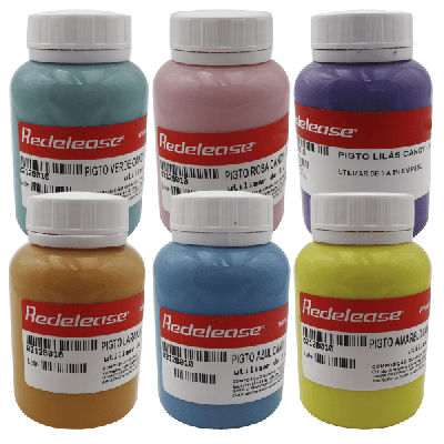 Kit TODOS os Pigmentos Candy Colors (Tons Pastéis)