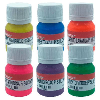 Kit TODOS Pigmentos para Silicone