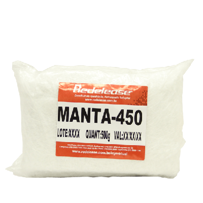 Manta Fibra de Vidro 450 (1,12 M² ou 0,500 Kg)
