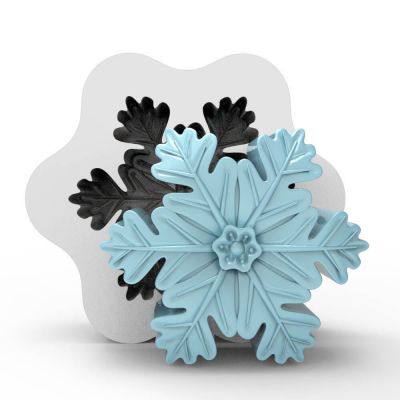 Molde de Silicone Floco de Neve