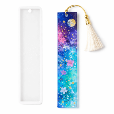 Molde de Silicone Marca Página Tamanho G