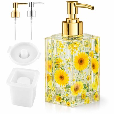 Molde de Silicone Saboneteira Quadrada para Líquidos Modelo 1