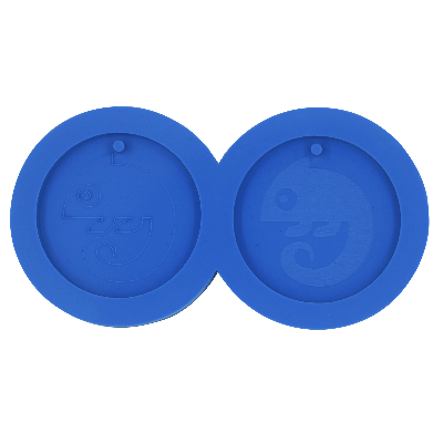 Molde de Silicone Pingente Camaleão