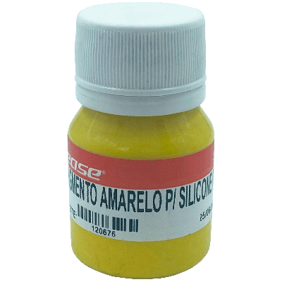Pigmento Amarelo para Borracha de Silicone (20 g)