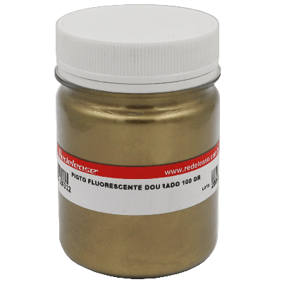 Pigmento Dourado Fluorescente (100 g)