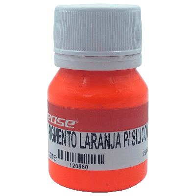 Pigmento Laranja para Borracha de Silicone (20 g)