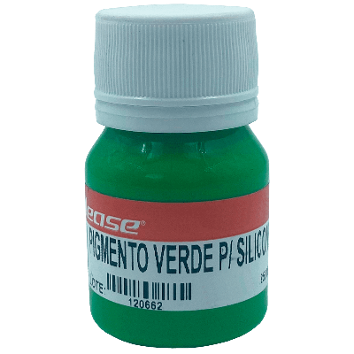 Pigmento Verde para Borracha de Silicone (20 g)