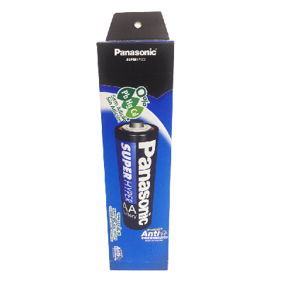Pilha Panasonic Comum Pequena AA - UM-3SH (52 Un)