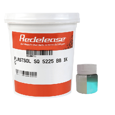 Kit: Plastisol SQ 5225 + Pigmento Redelux Para Fabricação De Isca Glow