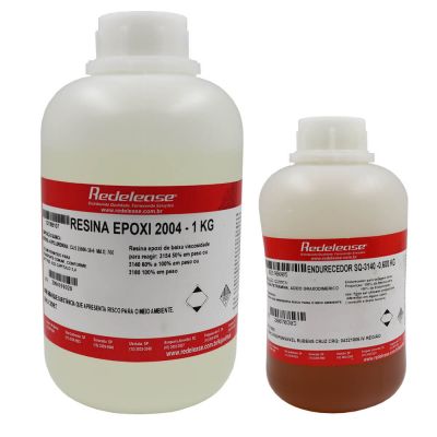 Resina Epoxi 2004 com Endurecedor SQ 3140 Primer Epoxi (1,6 Kg)