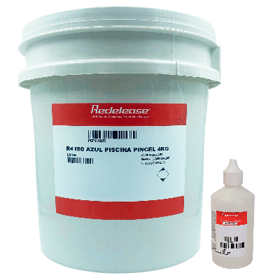 Gel Coat Iso Azul Piscina Com Catalisador (4,100 Kg)
