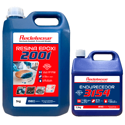 Resina 2001 Epoxi Transparente Com Endurecedor 3154 (7,5 Kg)