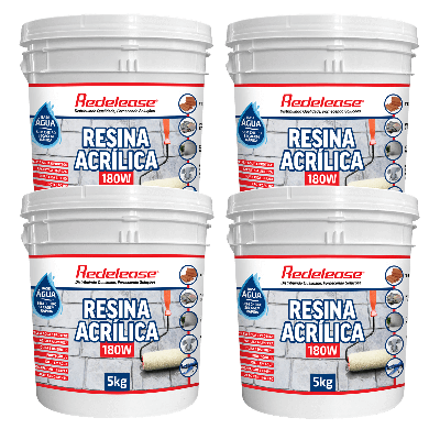 Resina Acrílica Base Água 180w (20 Kg)