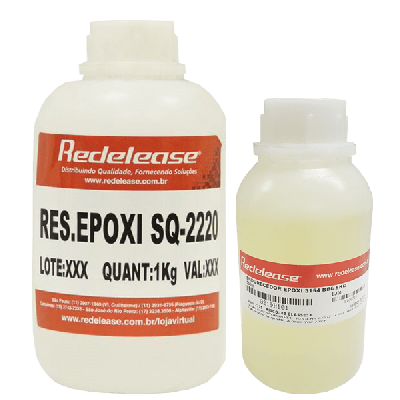 Resina 2220 Epoxi Flexível Com Endurecedor 3154 (1,5 Kg)