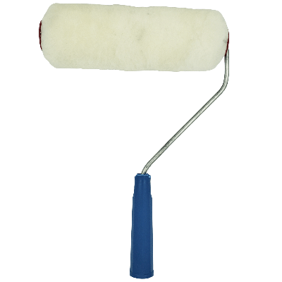 Rolo de Madeira (Pintura) 23cm (Lã de Carneiro)
