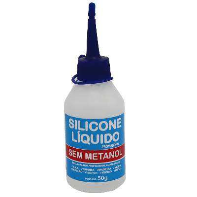 Super Cola Artesanato Silicone Líquido (50 g)