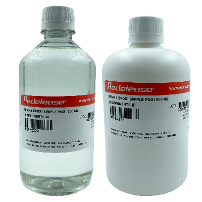 Resina Epoxi Simple Poxi com Proteção UV (01 L)