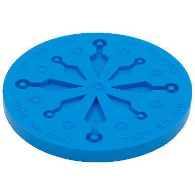 Molde de Silicone Mini Kunai