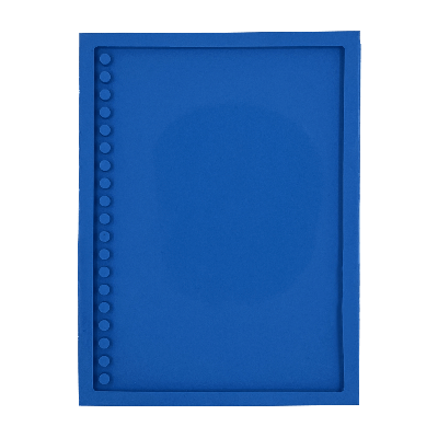 Molde de Silicone Capa de Caderno