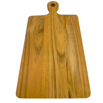 Tábua Teca Pegada Central (20cm x 38cm 1,8cm)