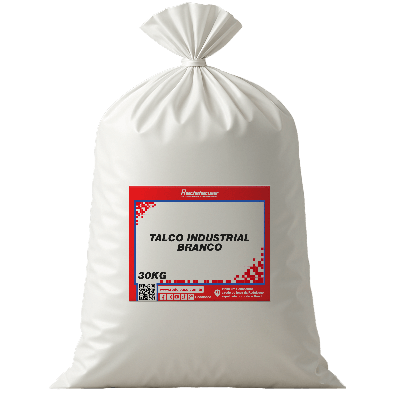 Talco Industrial Branco Carga Mineral (30 Kg)