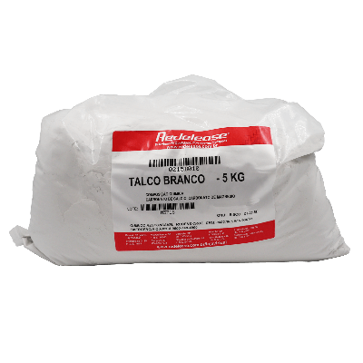 Talco Industrial Branco Carga Mineral (05 Kg)