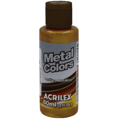 Tinta Acrílica Dourado Solar Metálico (60ml)
