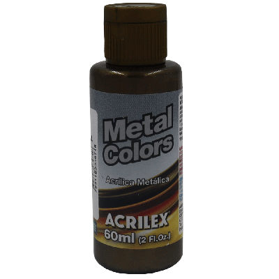Tinta Acrílica Ouro Negro Metálico (60ml)