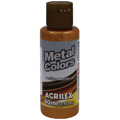 Tinta Acrílica Ouro Velho Metálico (60ml)