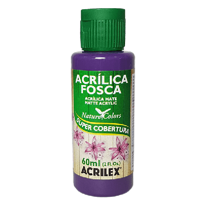Tinta Acrílica Violeta Escuro Acrilex (60ml)