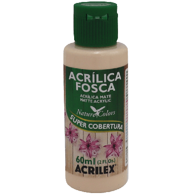 Tinta Acrílica Amarelo Pêssego Acrilex (60ml)