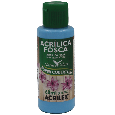 Tinta Acrílica Azul Celeste Acrilex (60ml)