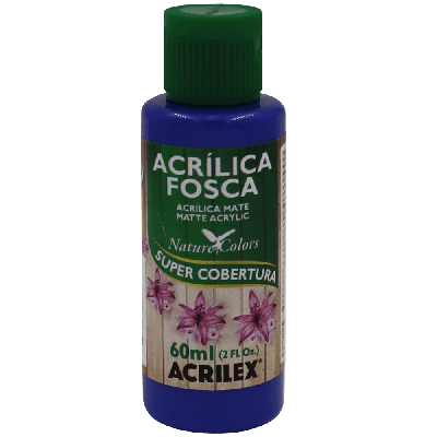 Tinta Acrílica Azul Intenso Acrilex (60ml)