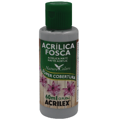 Tinta Acrílica Cinza Acrilex (60ml)