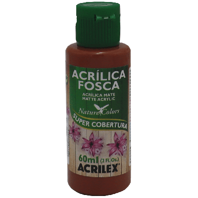 Tinta Acrílica Marrom Escuro Acrilex (60ml)