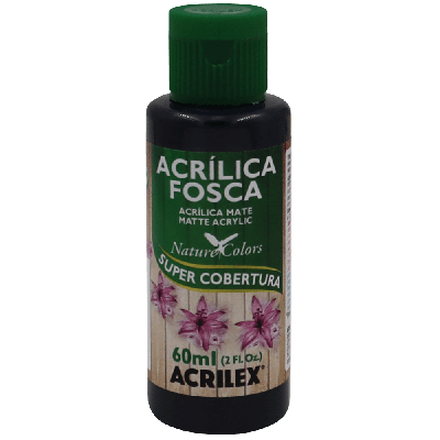 Tinta Acrílica Preto Acrilex (60ml)