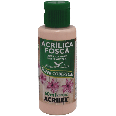 Tinta Acrílica Salmão Bebê Acrilex (60ml)