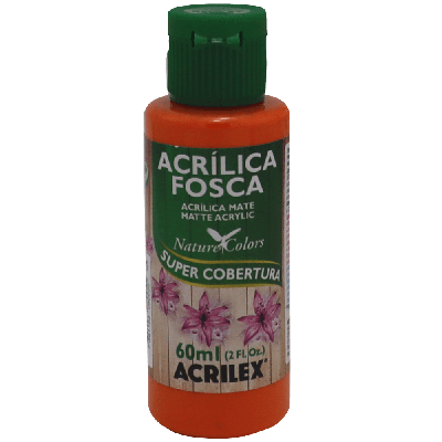 Tinta Acrílica Tangerina Acrilex (60ml)