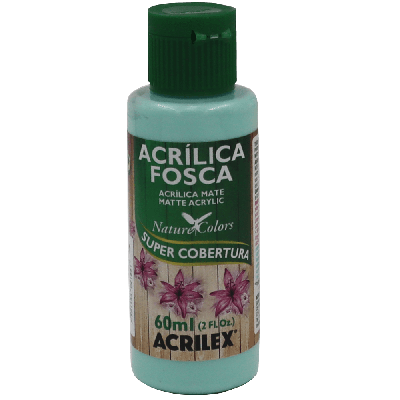 Tinta Acrílica Verde Água Acrilex (60ml)