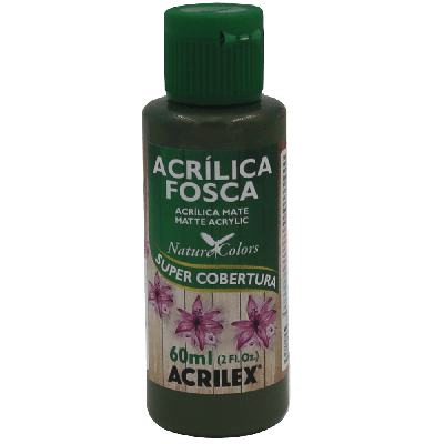 Tinta Acrílica Verde Oliva Acrilex (60ml)