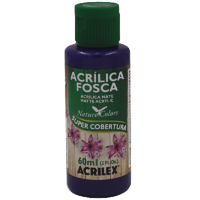 Tinta Acrílica Violeta Cobalto Fosca Acrilex (60 ml)