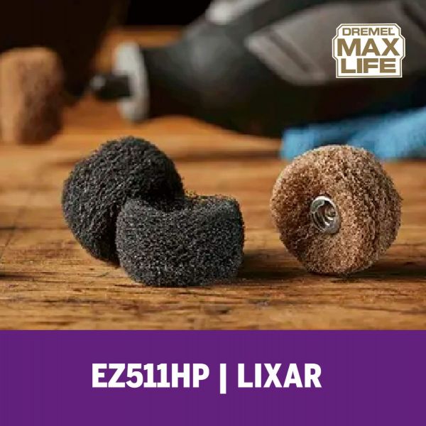 Dremel Max Life Discos Abrasivos Sistema EZ Lock (Modelo 511HP)
