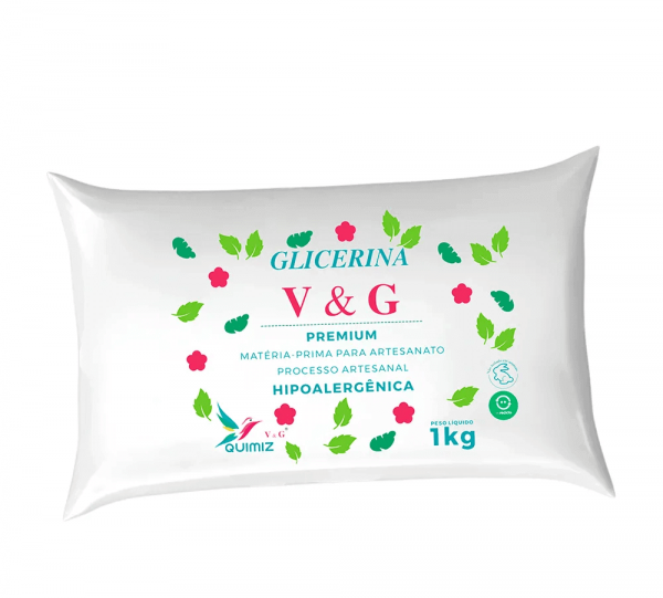 Base Glicerinada hipoalergênica Transparente (01 Kg)