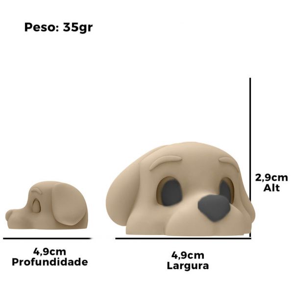 Molde de Silicone Cachorro Escondido