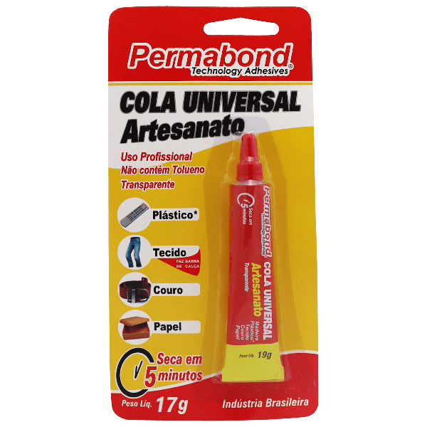 Cola Universal Transparente Para Artesanato (17 g)