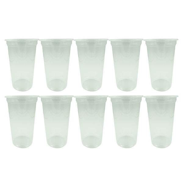 Copos Descartáveis PP 500ml (10 Un)