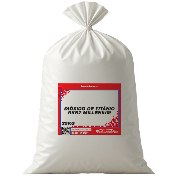 Dióxido de Titânio Carga Pigmentadora (25 Kg)