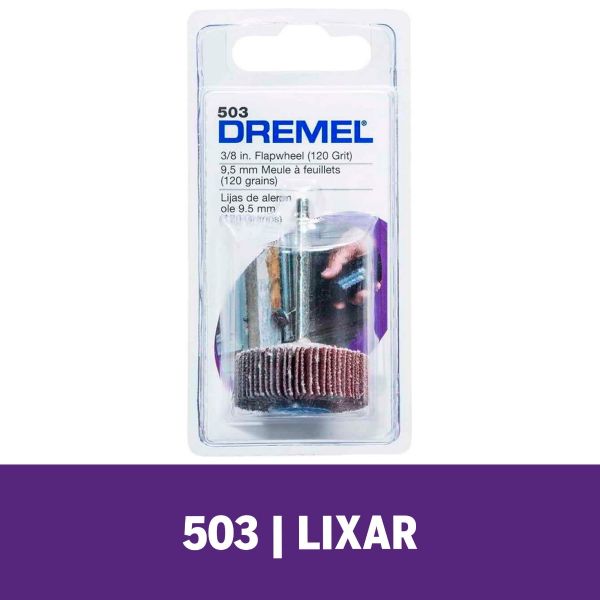 Dremel Disco Flap 9,5mm De Grão Médio (Modelo 503)