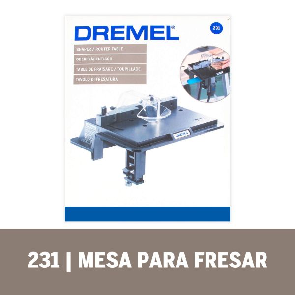 Dremel Acoplamento Micro Retífica-Mesa Para Fresar (Modelo 231)