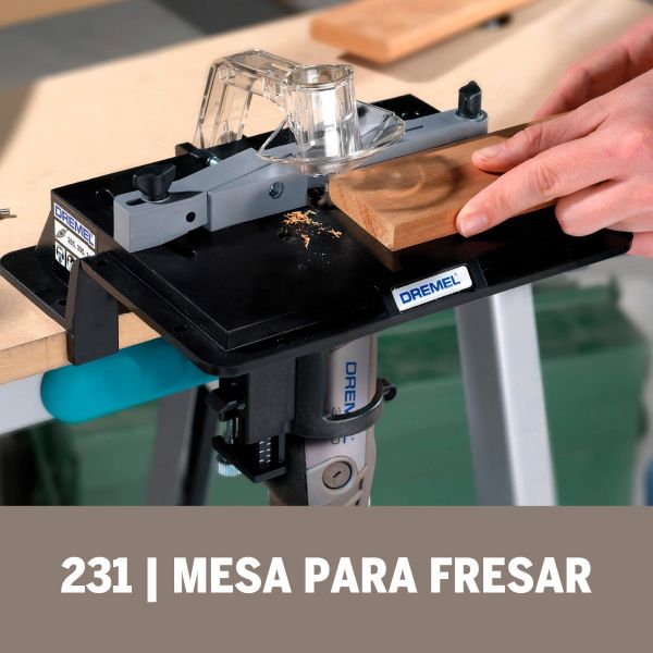 Dremel Acoplamento Micro Retífica-Mesa Para Fresar (Modelo 231)